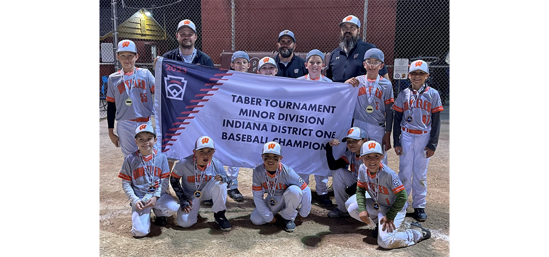 2023 Taber Tournament Champions - Wheeler Little League