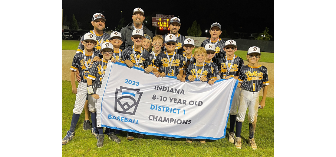 2023 8-10 Baseball District Champions